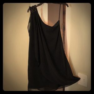 One sleeved needed party dress